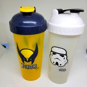 28oz Super Hero blender cups Wolverine & Starwars